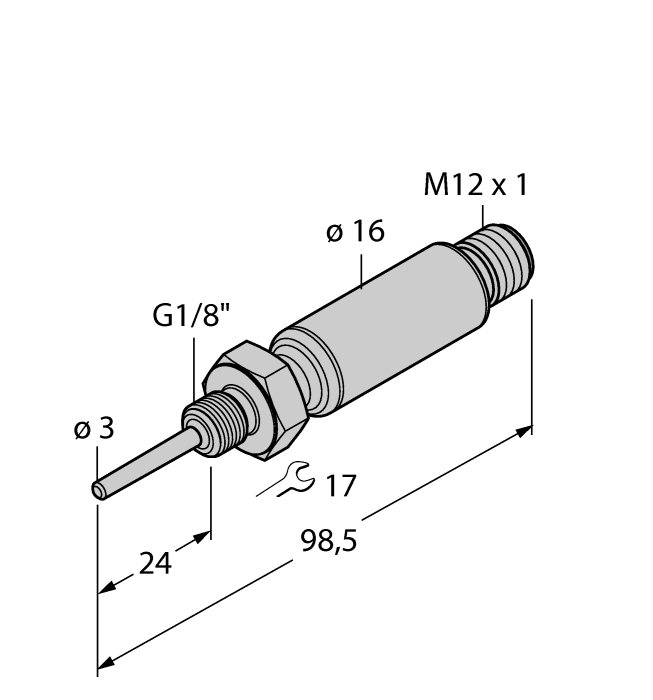  TTMS-103A-G1/8-LIUPN-H1140-L024 Turck 9910652