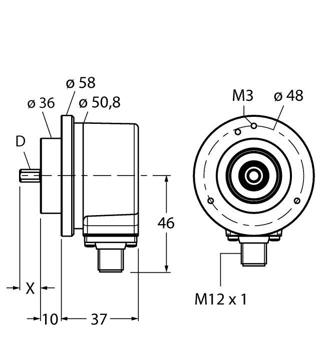  RI-10S6C-2B4096-H1181 Turck 1545203