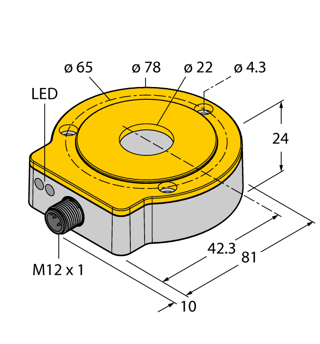  RI360P0-QR24M0-IOLX2-H1141 Turck 1590975