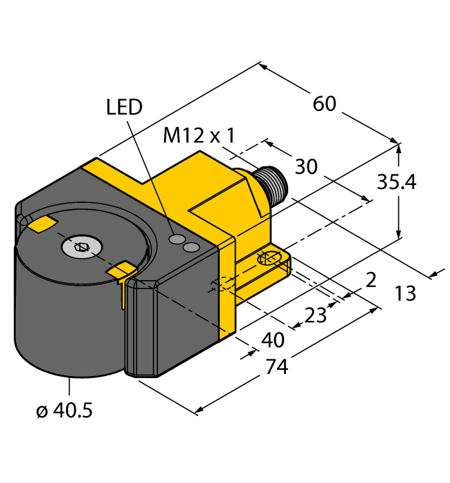  RI360P1-DSU35-ELIU5X2-H1151 Turck 1590866