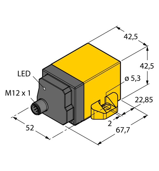  B2N360-Q42-E2LIUPN8X2-H1181/S97 Turck 1534117