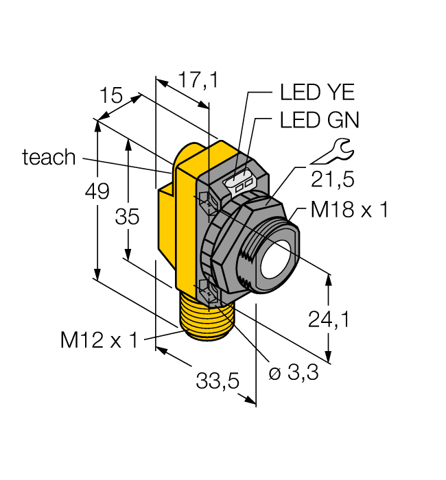  QS18UPAQ8 Turck 3073156