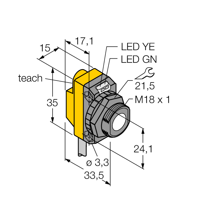  QS18UPA Turck 3073155