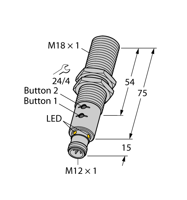  RU130U-M18E-2UP8X2T-H1151 Turck 1610018