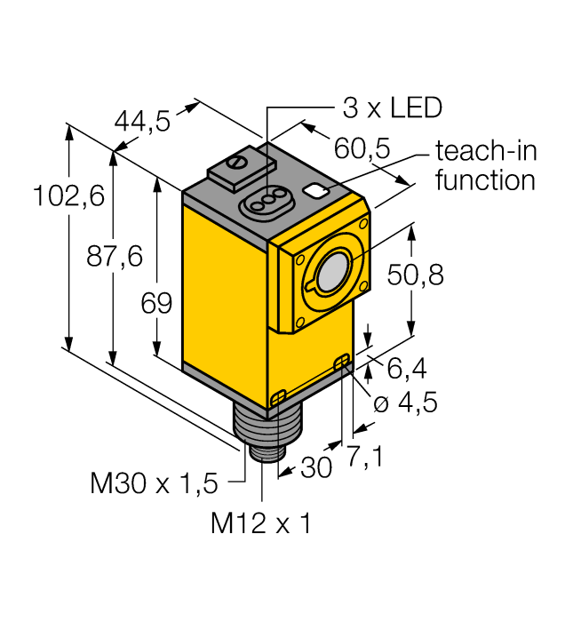  Q45UBB63DAQ6 Turck 3044130