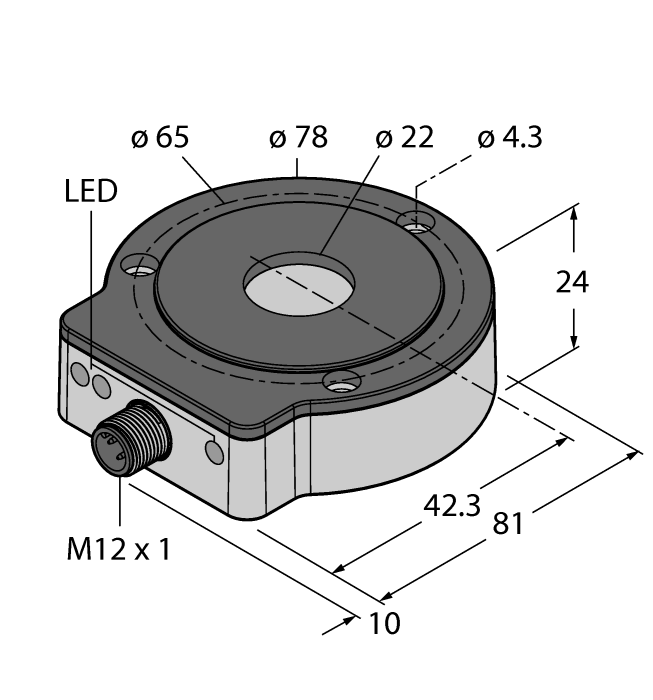  RI360P0-EQR24M0-HESG25X3-H1181 Turck 1590911