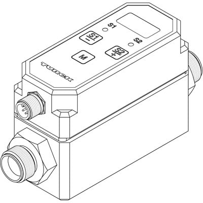 Flow Sensor FTCI-1/2D10A4P-2UP8X-H1141 Turck 6870807