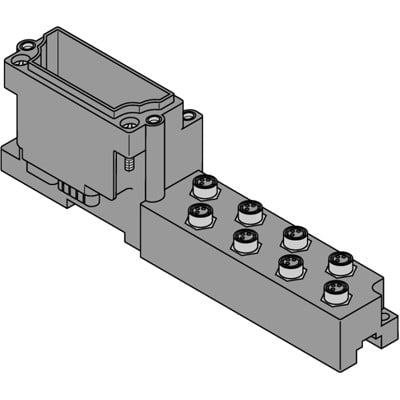 Industrial Cable Assembly BL67-B-8M8-4-P Turck 6827384