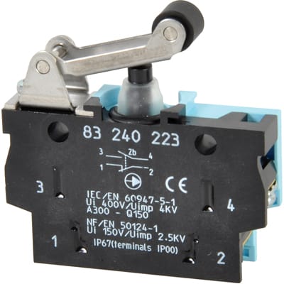 Basic Snap Action Switch  Crouzet 83240223