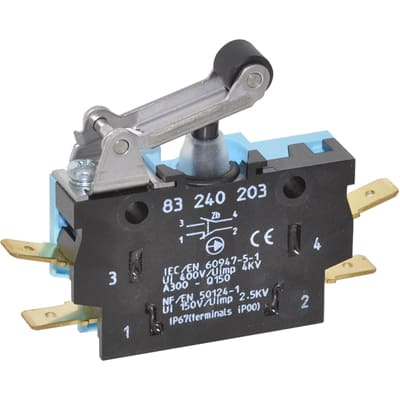 Basic Snap Action Switch  Crouzet 83240203