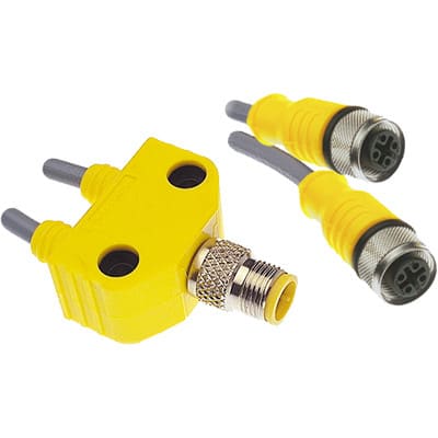 Industrial Cable Assembly VB2-FSM 4.4/2RK 4T-1/1 Turck U0100-7