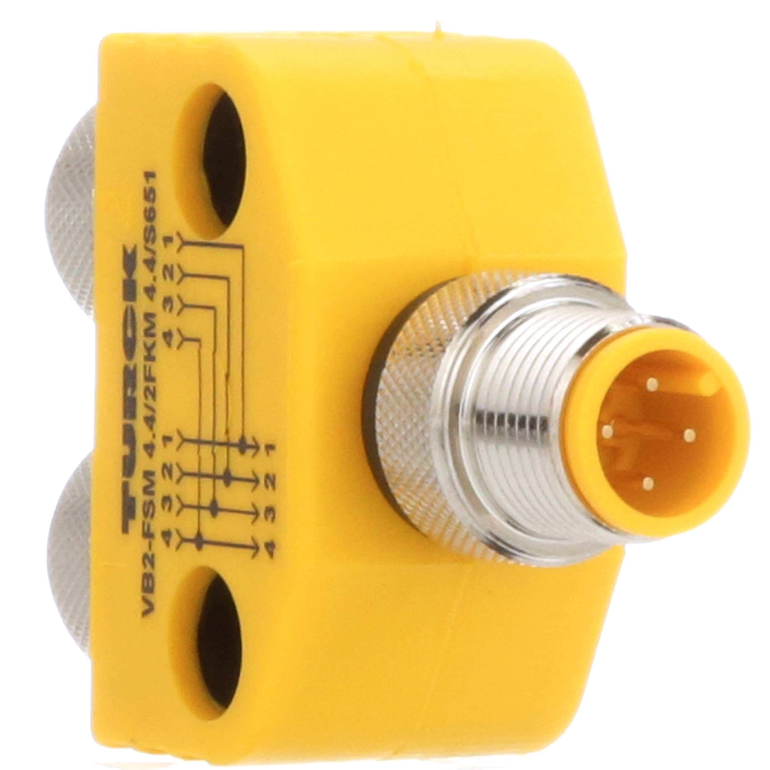 M Series Connector VB2-FSM 4.4/2FKM 4.4/S651 Turck U0098-1