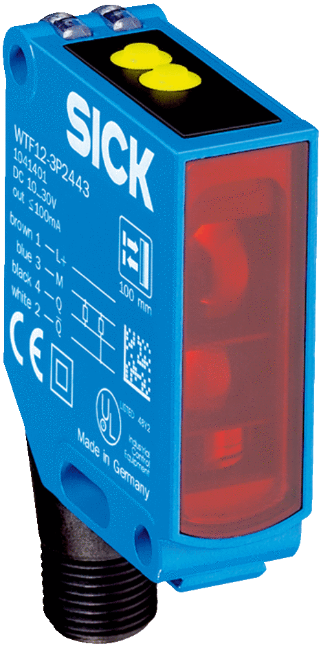 Photoelectric sensor WTF12-3P2443 Sick 1041401