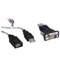 Data Connector USB-0,8M-PVC ABG-SUBD9 Pepperl+Fuchs 182215