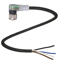 Sensor-Actuator Cable V1-W-A2-BK20M-PUR-U Pepperl+Fuchs 223119