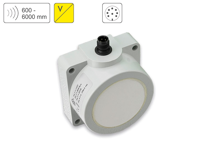 Ultrasonic Distance Sensor  PIL Sensoren P49-600-Q50-U-CM12