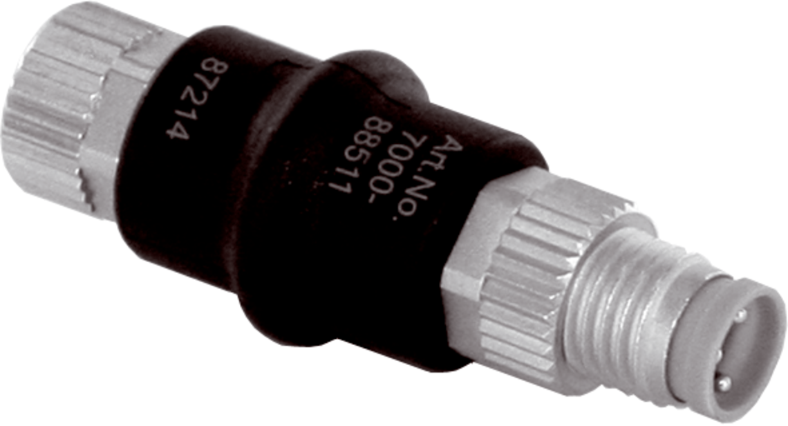 Adapter plug M8K3/M8S4 Di-Soric 204121