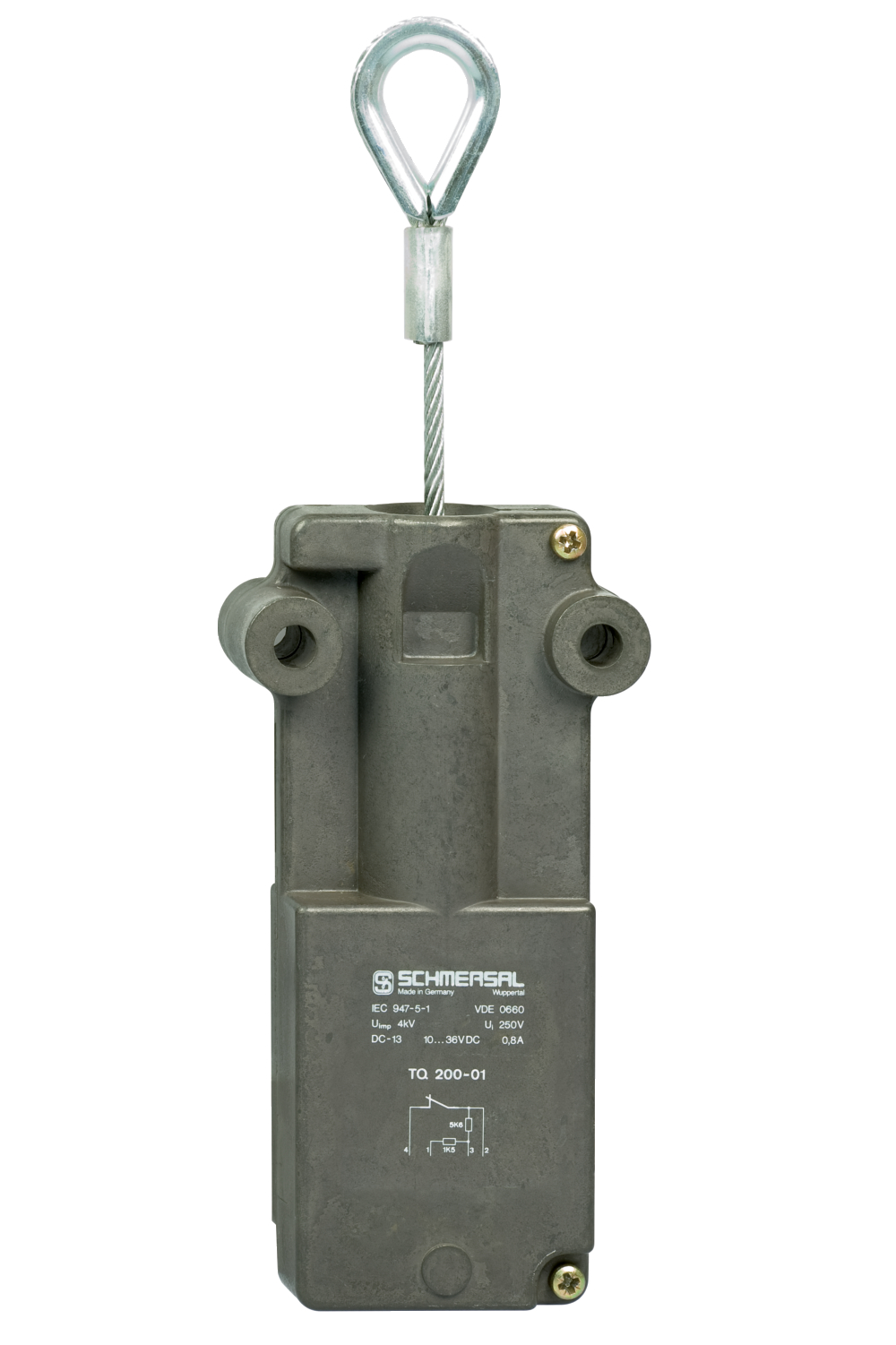 Pull-wire stop switch TQ 200-01 Schmersal 101114531