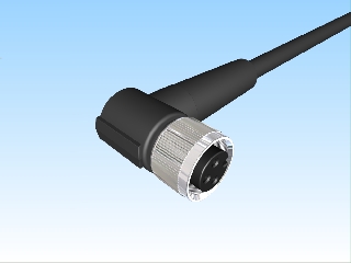 Connecting cable V1-3/W/P/2m Pulsotronic 44505125610