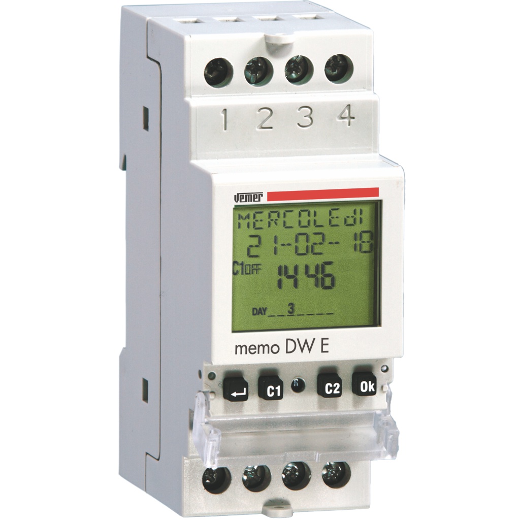 Time switch Memo DW E VEMER VP871800