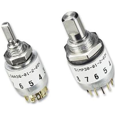 Rotary Switches  Grayhill 71BD30-04-1-AJN