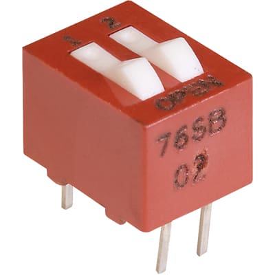 DIP Switches  Grayhill 76SB02T