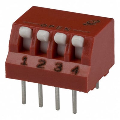 DIP Switches  Grayhill 76PSB04T