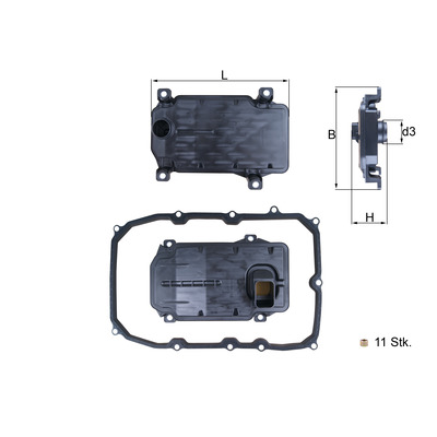  HX 187KIT MAHLE (Filtration Group) 