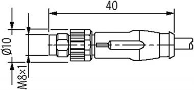 Connector  Murrelektronik 7000-08901-6951000