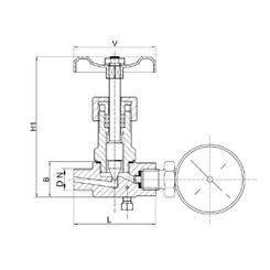 Needle valve DS NV Diesse 