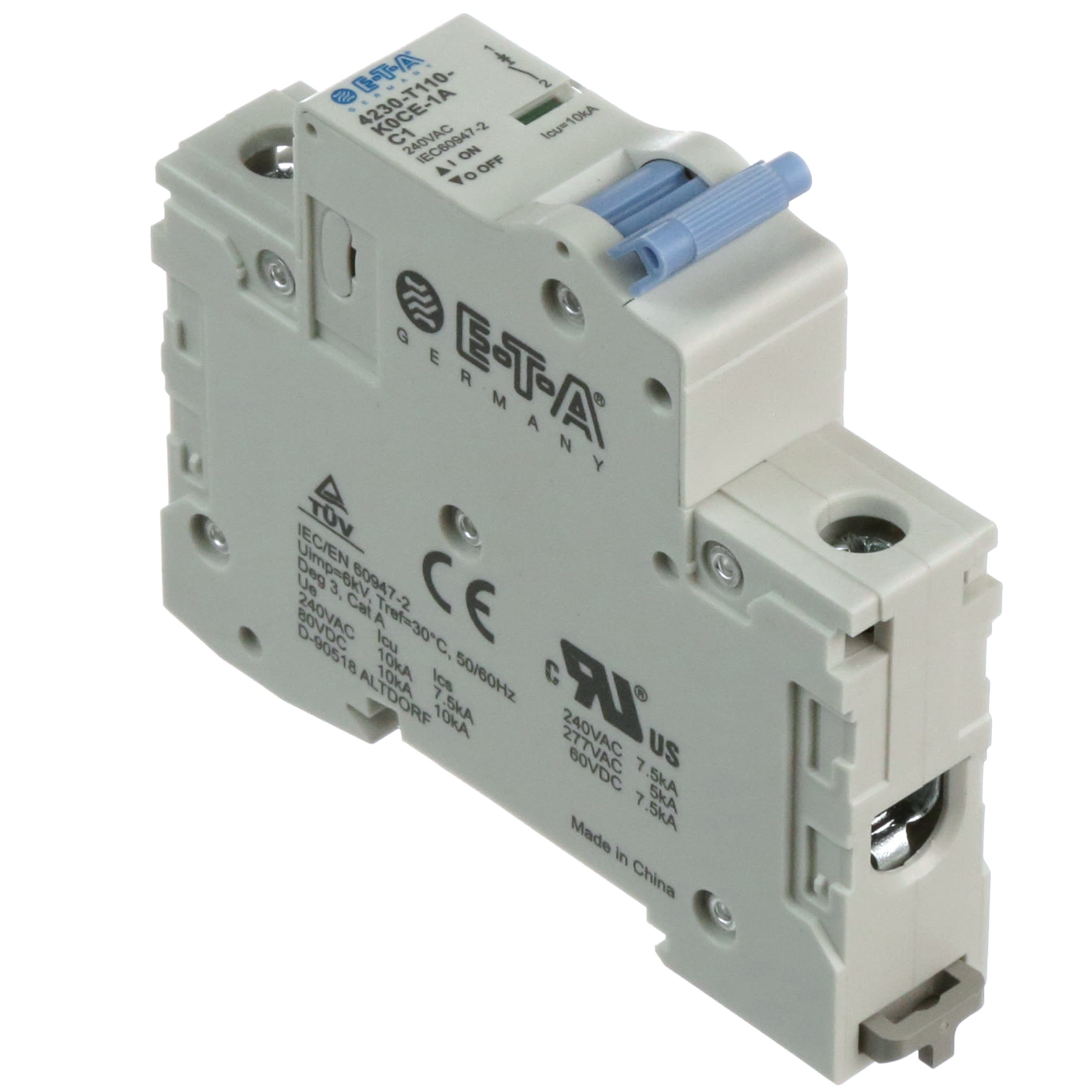 Miniature Circuit Breaker  E-T-A / ETA 4230-T110-K0CE-1A