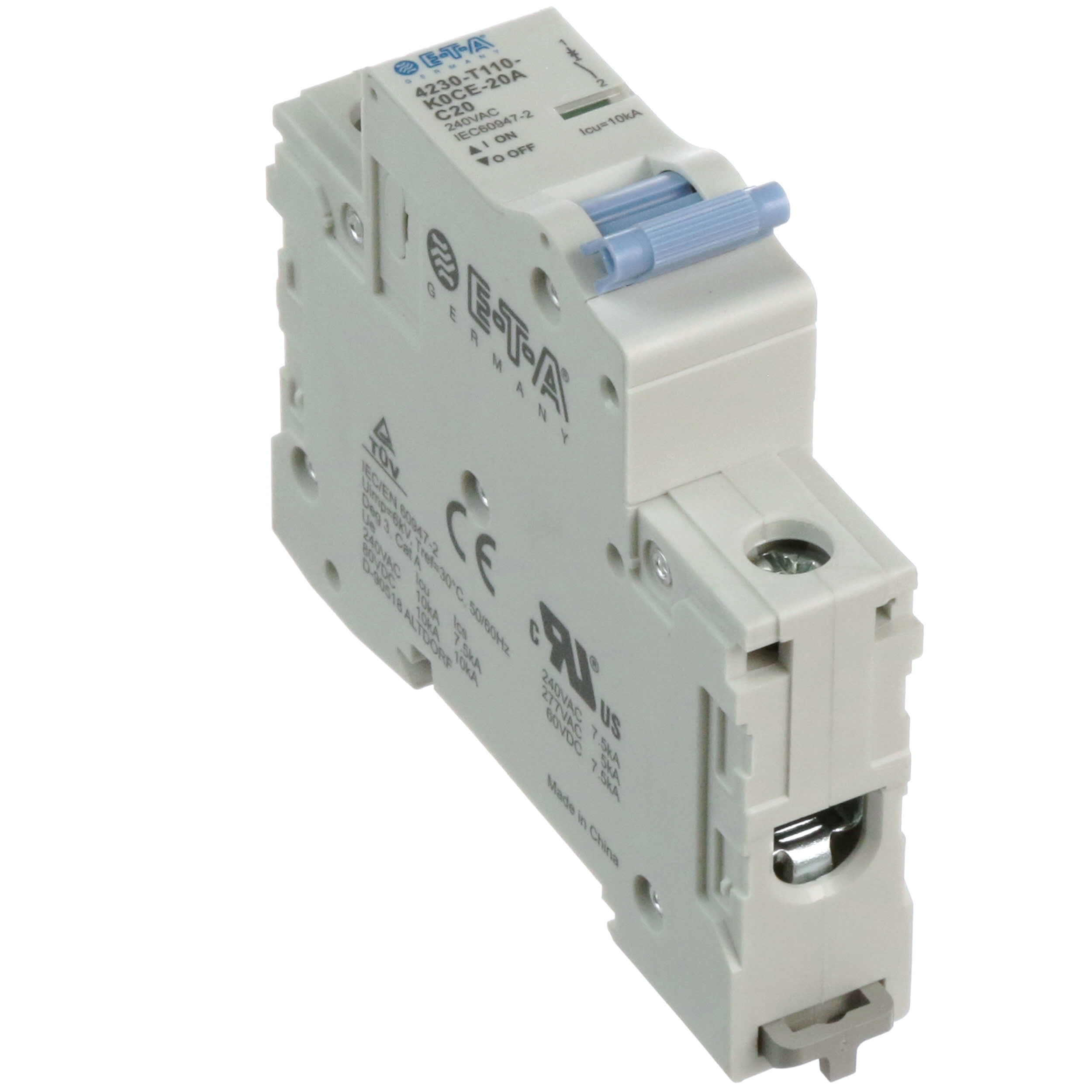 Miniature Circuit Breaker  E-T-A / ETA 4230-T110-K0CE-20A