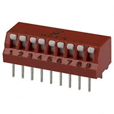 DIP Switches  Grayhill 76PSB09T