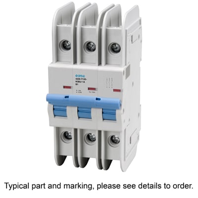 Miniature Circuit Breaker  E-T-A / ETA 4230-T130-K0DU-63A