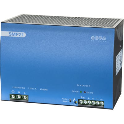 Power Supply (AC-DC Power Supply)  E-T-A / ETA SMP21-L20-DC24V-20A