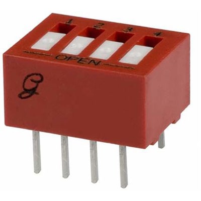 DIP Switches  Grayhill 76RSB04ST