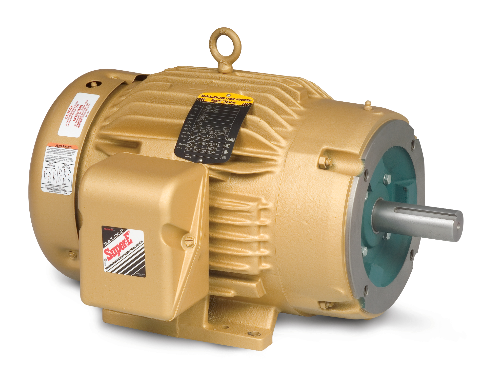 Motor  Baldor / Reliance Baldor (Brand of ABB) EM4348T