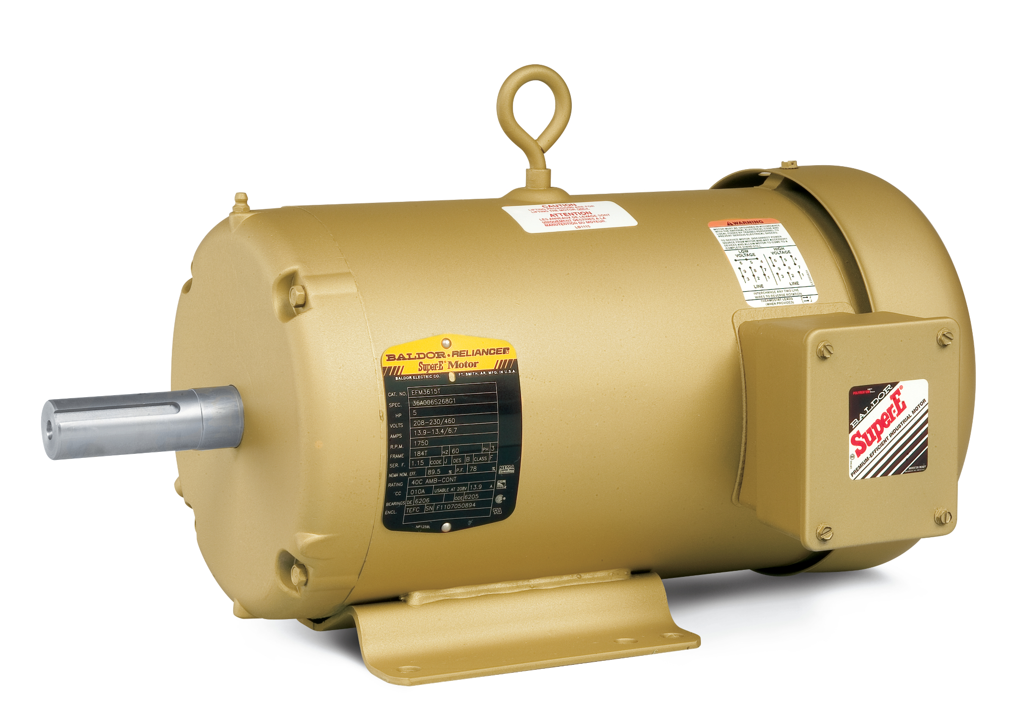 Motor  Baldor / Reliance Baldor (Brand of ABB) EFM3558T