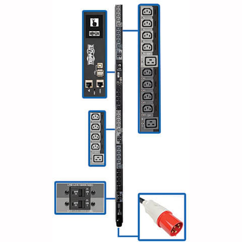   Tripp-Lite PDU3XEVSR6G60B