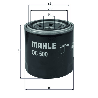  OC 500 MAHLE (Filtration Group) 