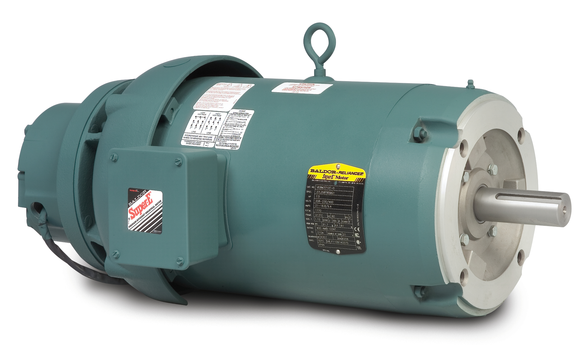 Motor  Baldor / Reliance Baldor (Brand of ABB) VEBM3710T-D