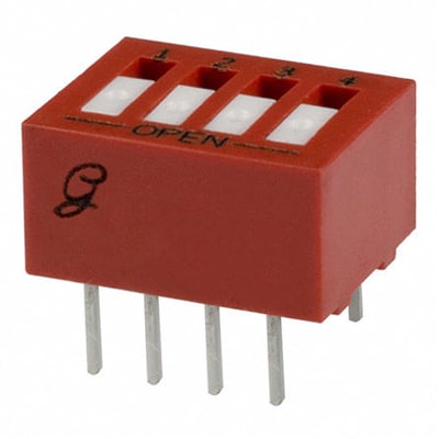 DIP Switches  Grayhill 76RSB04T