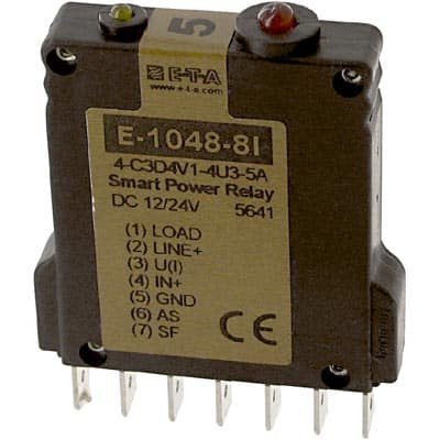 Power Relay  E-T-A / ETA E-1048-8I4-C3D4V1-4U3-5A