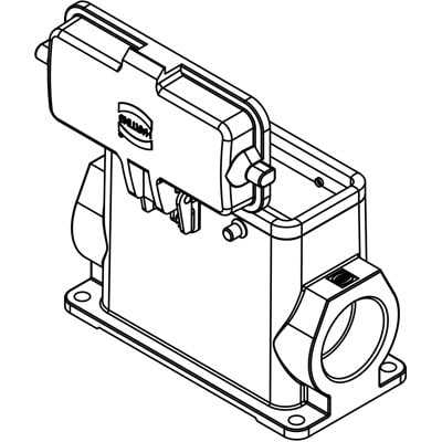 Rectangular Connector Base  Harting 19300160227