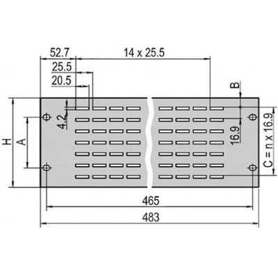   Schroff (Brand of nVent) 30702058