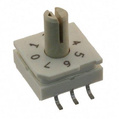 DIP Switches  Grayhill 94HBB08WT