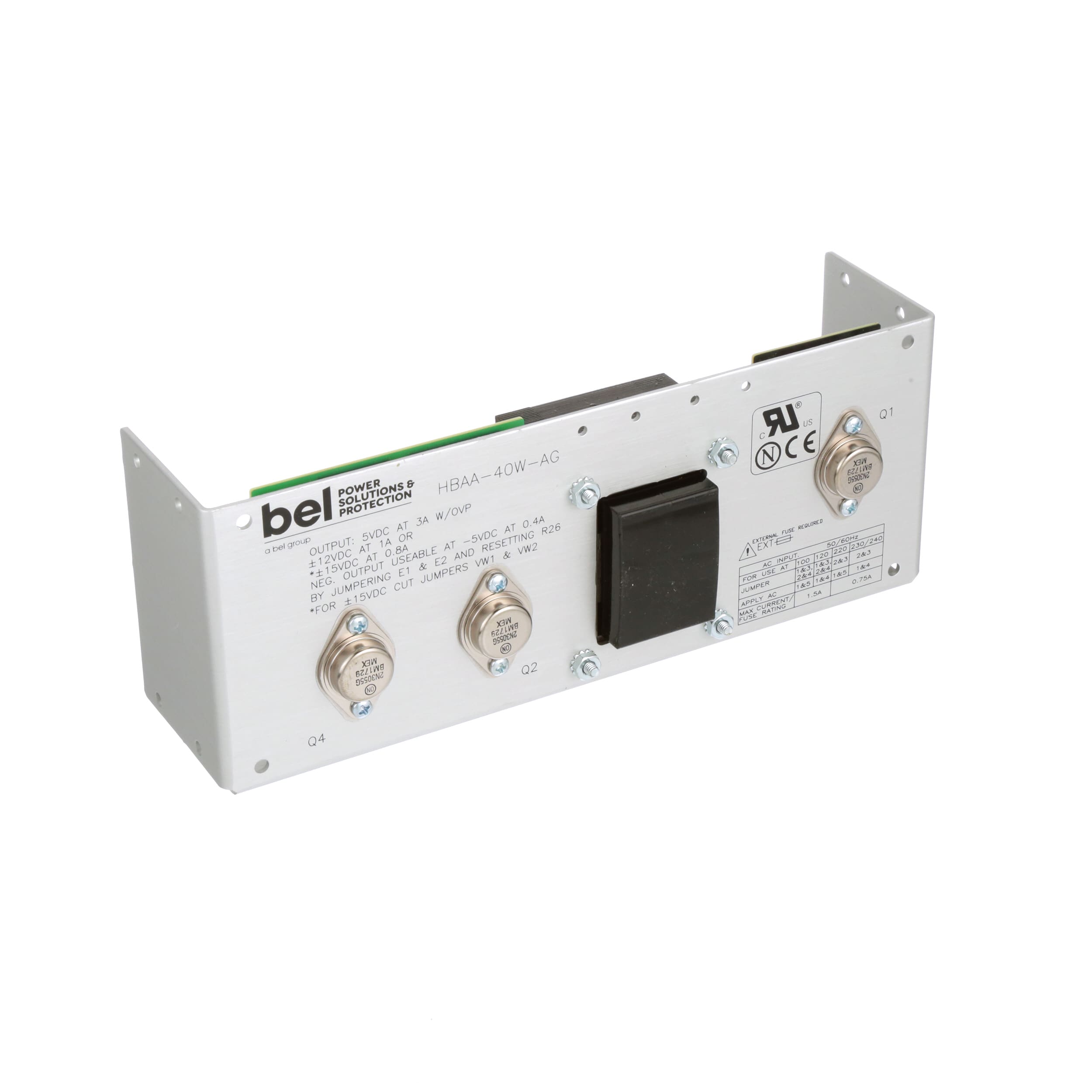   Bel Power Solutions HBAA-40W-AG