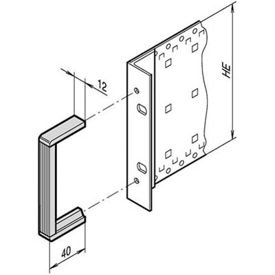   Schroff (Brand of nVent) 10502289