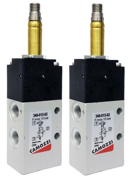 Shut-off valves  Camozzi 348L-015-02