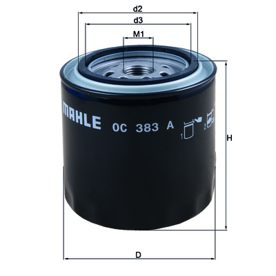  OC 383 A MAHLE (Filtration Group) 